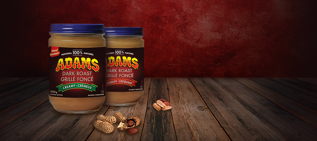 DISCOVER THE RICH FLAVOUR OF DARK ROASTED PEANUTS.